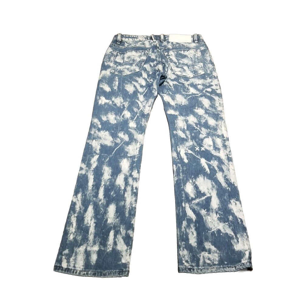 Cult Of Individuality Rebel Straight Jeans Men's Size 32x34 White Paint (32x33) - Picture 3 of 6